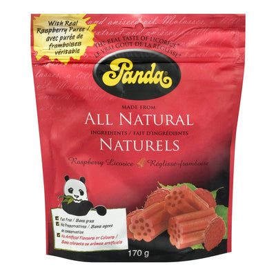 Panda Raspberry Licorice, 170 g