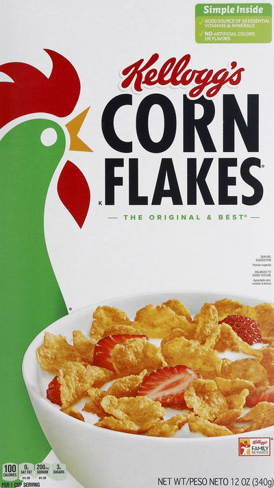 Kellogg's Corn Flakes, 340 g, 340 g