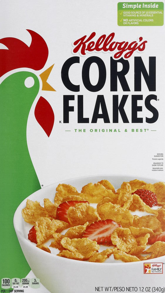 Kellogg's Corn Flakes, 340 g, 340 g