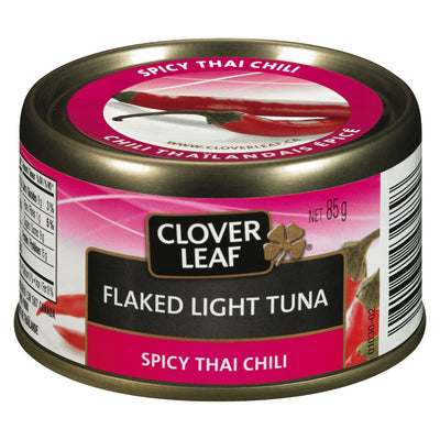 CLOVER LEAF Spicy Thai Chili Flaked Light Tuna 85g