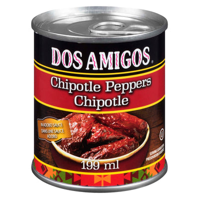 DOS AMIGOS Chipotle Peppers Chiptole 199mL