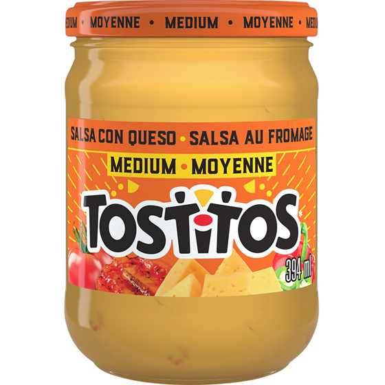 TOSTITOS Salsa con Queso Medium 394ml