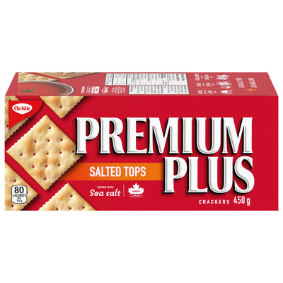 PREMIUM PLUS Salted Top Crackers 450g