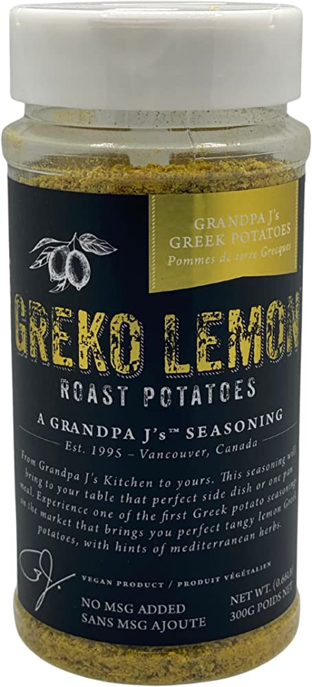 Grandpa J's Greko Lemon Roast Potatoes Seasoning, 300 g