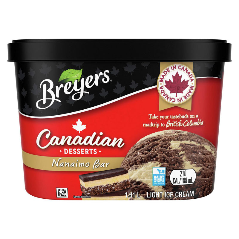 Breyers Nanaimo Bar Light Ice Cream, 1.41 l