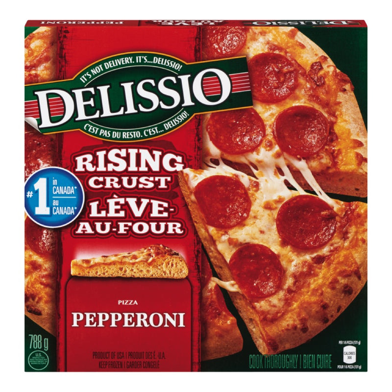 DELISSIO Rising Crust Pepperoni 788g