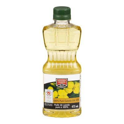 WESTERN FAMILY 100% Pure Canola Oil 473ml