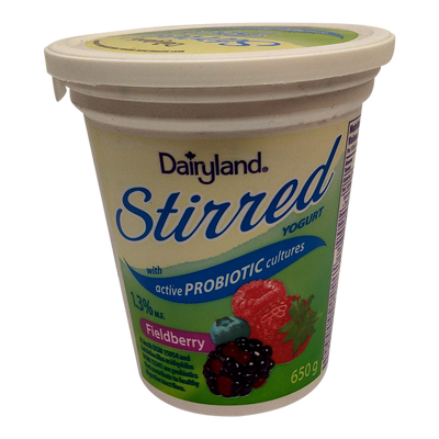 DAIRYLAND Fieldberry Stirred Yogurt with Active Probiotic Cultures 650g