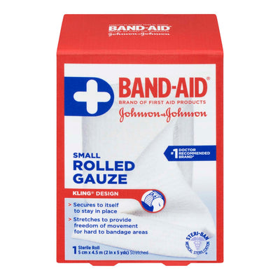 BAND-AID Small Rolled Gauze
