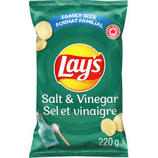LAYS SALT AND VINEGAR 290 g