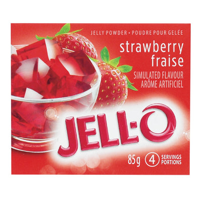 JELL-O Strawberry Fraise 85g