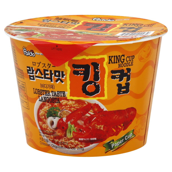 Paldo Lobster Taste Langosta King Noodle Cup, 110 g