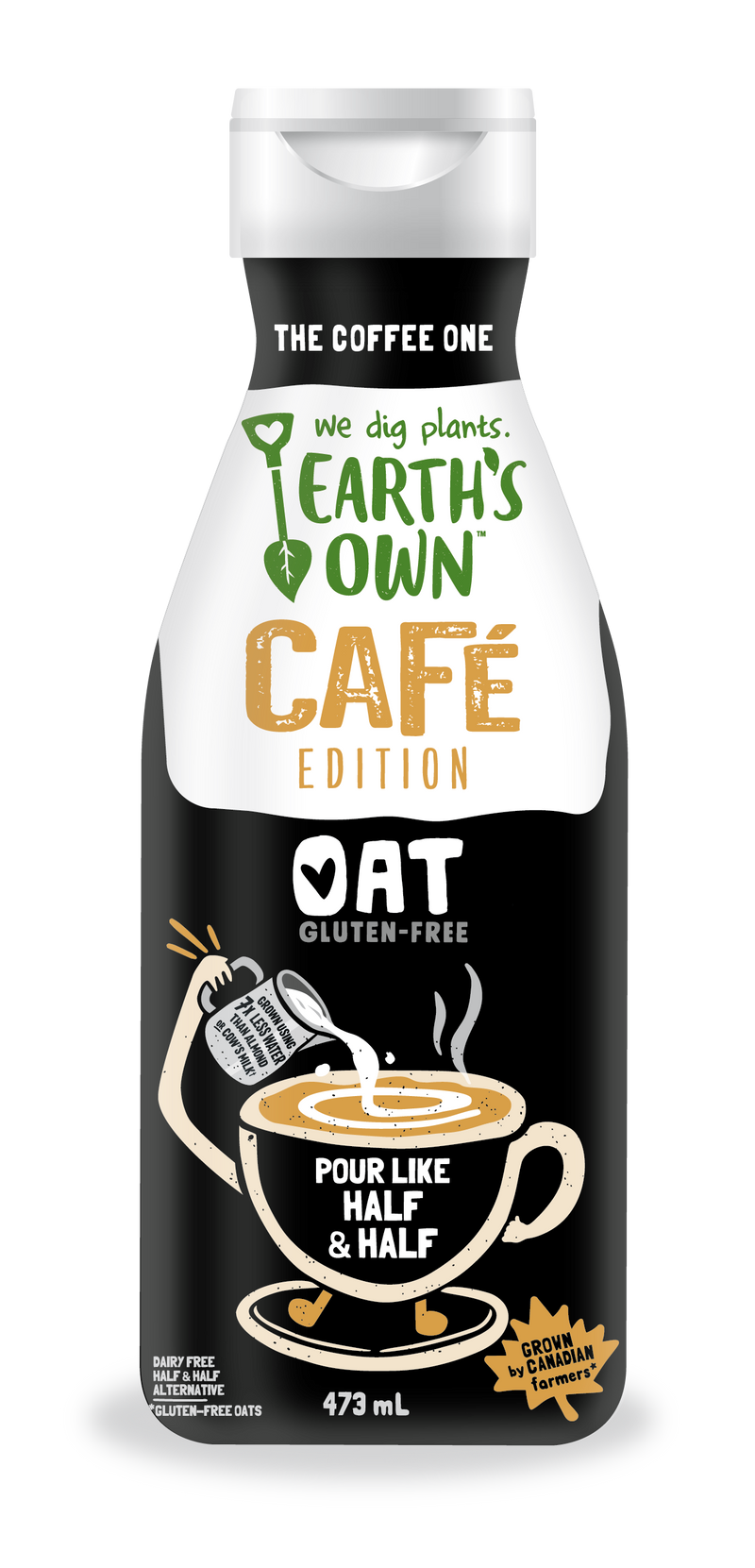 EARTH'S Own Oat Milk Half & Half 473ml