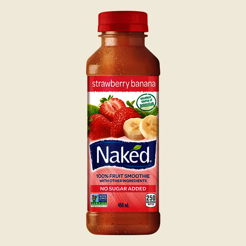 NAKED Strawberry Banana Smoothie 450ml