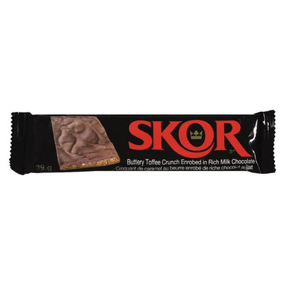 SKOR Buttery Toffee Crunch Enrobed in Rich Milk Chocolate 39g