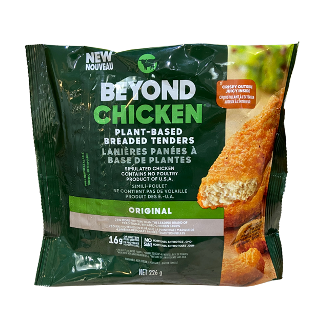 Beyond Chicken Original Plant Based Breaded Tenders, 226 g