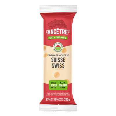 Lanetre Organic Swiss Cheese, 200 g