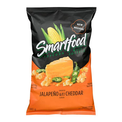 SMARTFOOD Jalapeno & Cheddar Popcorn 180g