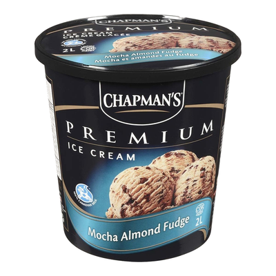 CHAPMAN'S Mocha Almond Fudge Ice Cream 2L