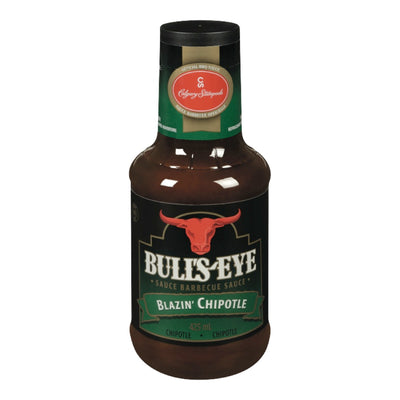 BULL'S EYE Sauce Barbecue Blazin' Chipotle Barbecue Sauce 425ml