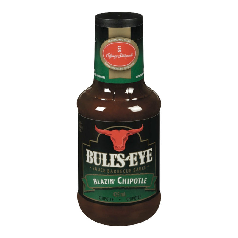 BULL'S EYE Sauce Barbecue Blazin' Chipotle Barbecue Sauce 425ml