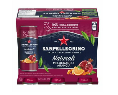 SAN PELLEGRINO Pomegranate & Orange 6/330ml