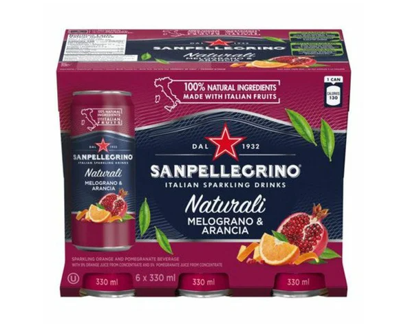 SAN PELLEGRINO Pomegranate & Orange 6/330ml