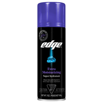 Edge Extra Moisturizing Shaving Gel, 198 g