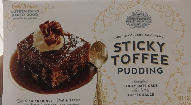 THE STICKY TOFFEE PUDDING COMPANY Sticky Toffee Pudding 510g