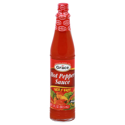 Grace Very Hot Hot Pepper Sauce, 89 mL
