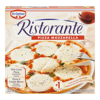 Dr. Oetker Ristorante Pizza Mozzarella Thin Crust, 325 g