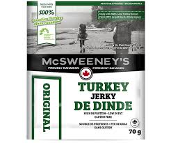 MCSWEENEYS TURKEY JERKY 70G 80 g