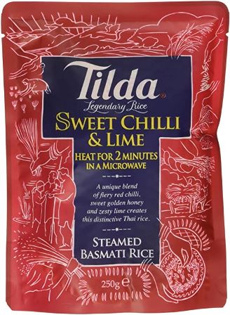 TILDA Sweet Chilli and Lime Rice 250 g