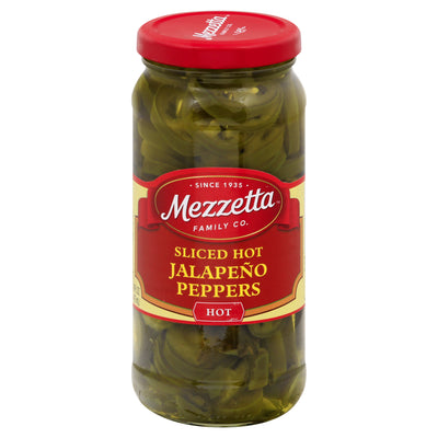 MEZZETTA Express Deli-Sliced Hot Jalapenos 473ml