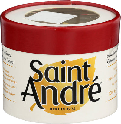 Saint Andre Soft-Ripened Triple Creme Cheese, 198 g