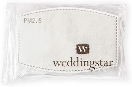 WEDDINGSTAR Face Mask Filters
