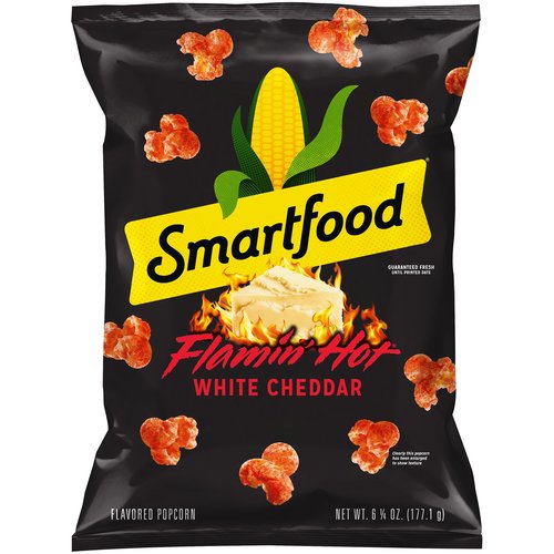 Smartfood Flamin Hot White Cheddar Popcorn, 170 g