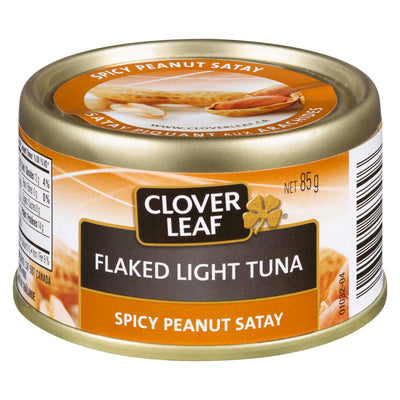 CLOVER LEAF Flaked Light Tuna Spicy Peanut Satay 85g
