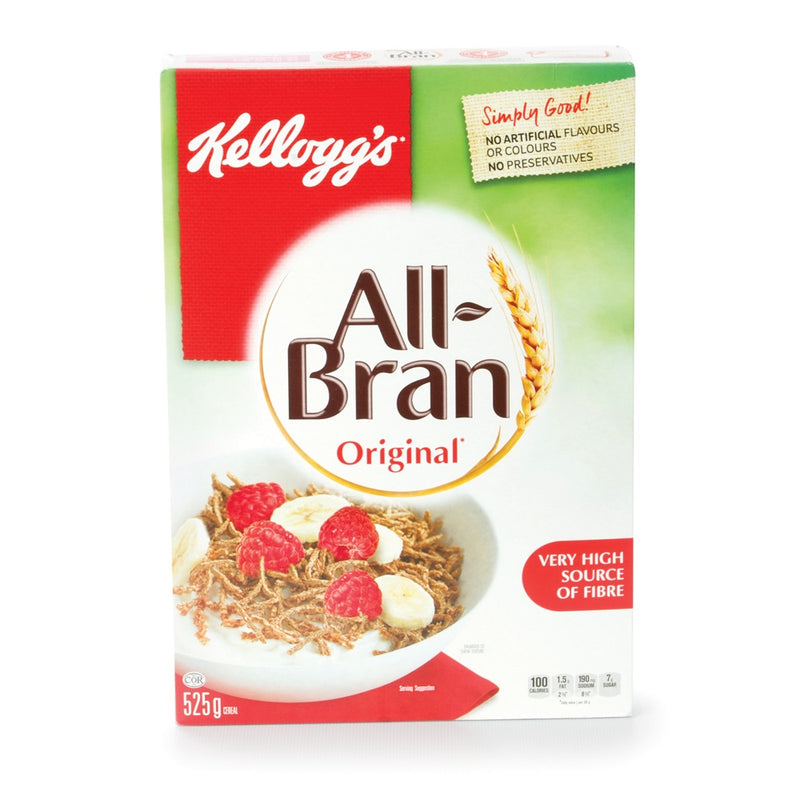 KELLOGGS Original All-Bran Cereal 525g