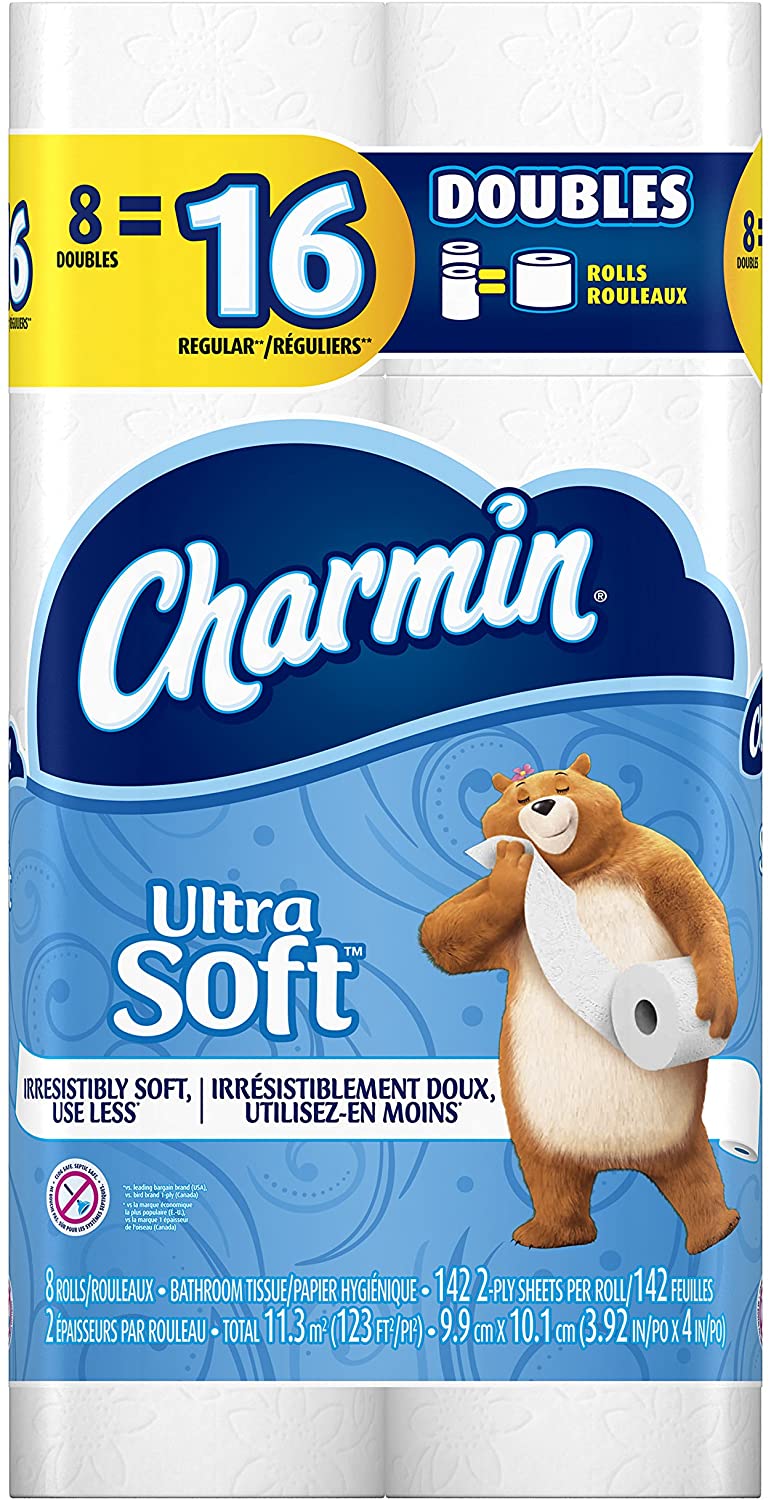 CHARMIN Bathroom Tissue Rolls 8's