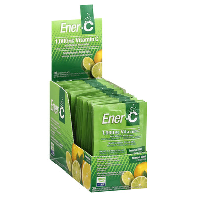 Ener-C Lemon Lime Multivitamin Drink Mix, 9 g