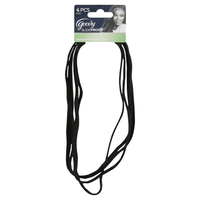 GOODY Slide Proof Headbands 4 Pack