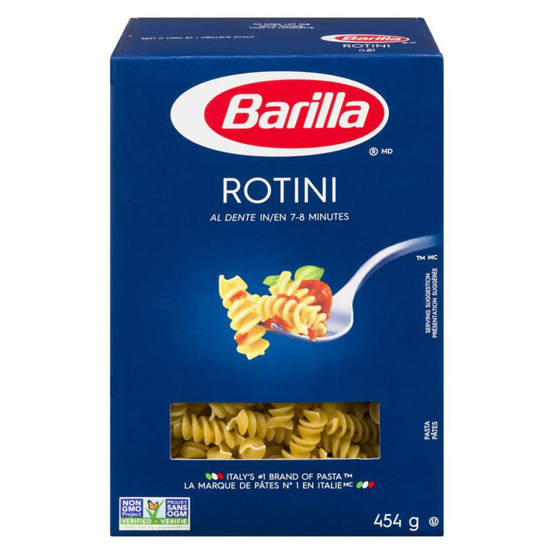 Barilla Rotini Italian Pasta, 454 g