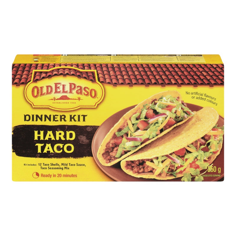 OLD EL PASO Hard Taco Dinner Kit 250g