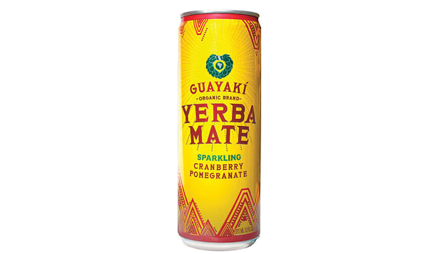 Guayaki Organic Brand Sparkling Cranberry Pomegranate, 355 mL