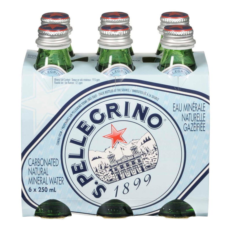 SAN PELLEGRINO Carbonated Natural Mineral Water
