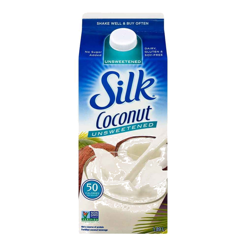 Silk Unsweetened Coconut Milk, 1.89 l