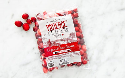 Patience Fruit & Co Organic Cranberries, 28 g