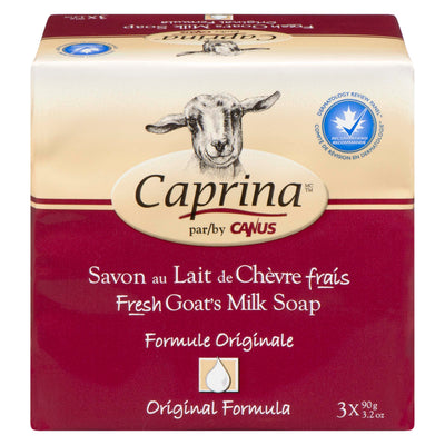 CAPRINA Goat Milk Bar Soap 3x 90g