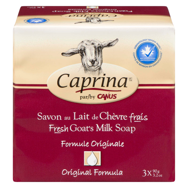 CAPRINA Goat Milk Bar Soap 3x 90g